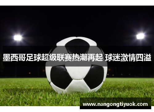 墨西哥足球超级联赛热潮再起 球迷激情四溢